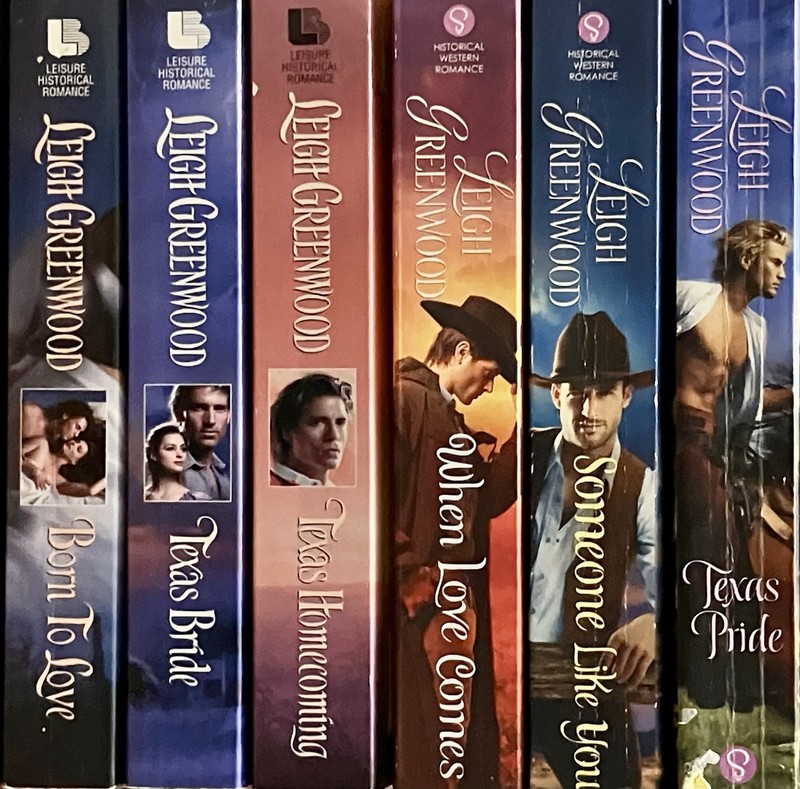 (6 pb) all from the NIGHT RIDERS series by Leigh GREENWOOD