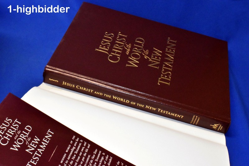 Jesus Christ and the World of the New Testament 1st Ed HCDJ Holzapfel Mormon LDS gallery