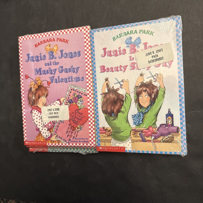 Lotof 6 Junie B Jones Barbara Park Children’s Books Paperback New Factory Sealed