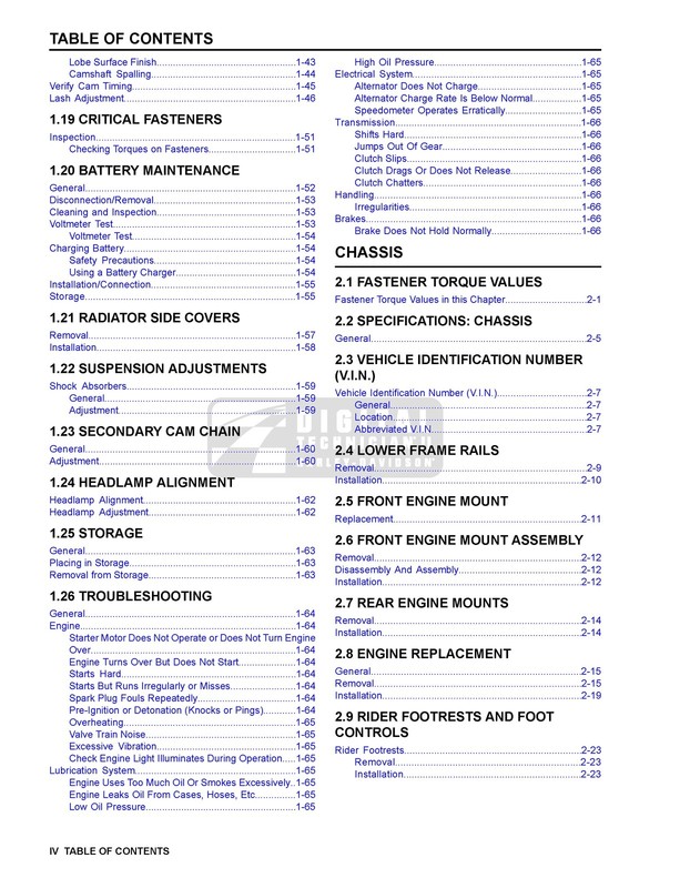 HARLEY-DAVIDSON VRSC V-Rod Models Service Manual 2013 - WIRE BOUND - COVERS gallery