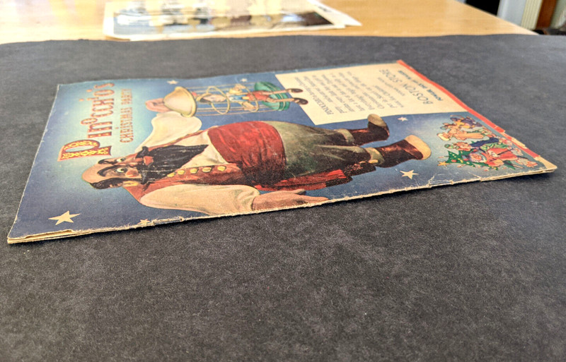 Pinocchio Pinocchio's Christmas Party 1939 Disney Give Away Toytown Boston gallery