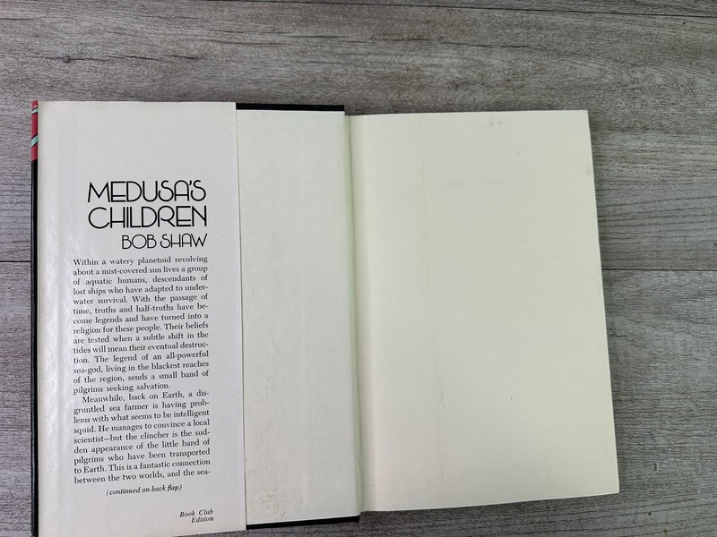 Medusa's Children by Bob Shaw 1977 Book Club Edition Hardcover Science Fiction gallery