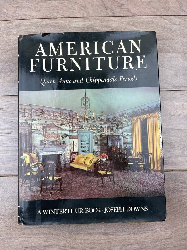 American Furniture Joseph Downs 1952 First Edition Bonanza Books