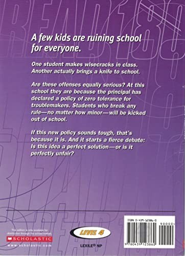Zero Tolerance A Play By Adam Grant (Read 180 Stage B)