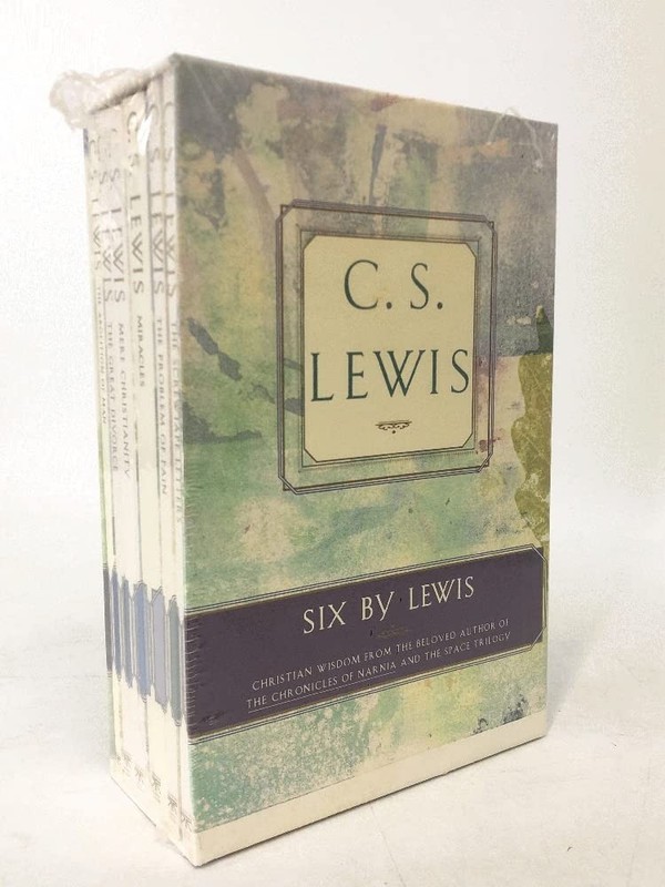 Six by Lewis: The Abolition of Man, the Great Divorce, Mere Christianity, Mi…