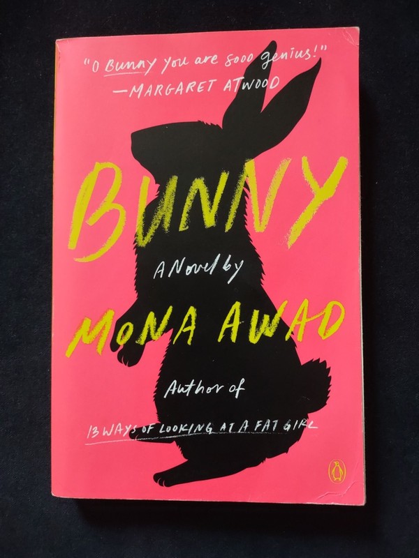 BUNNY A Novel By Author Mona Awad Softcover Book Funny Dark Humor Fiction Salon