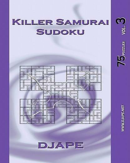 Killer Samurai Sudoku Vol 3: 75 Puzzles