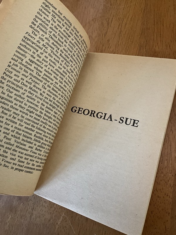 GEORGIA - SUE Vtg 1967 Collector’s Edition CE 107 Erotica Sleaze ANONYMOUS Adult gallery
