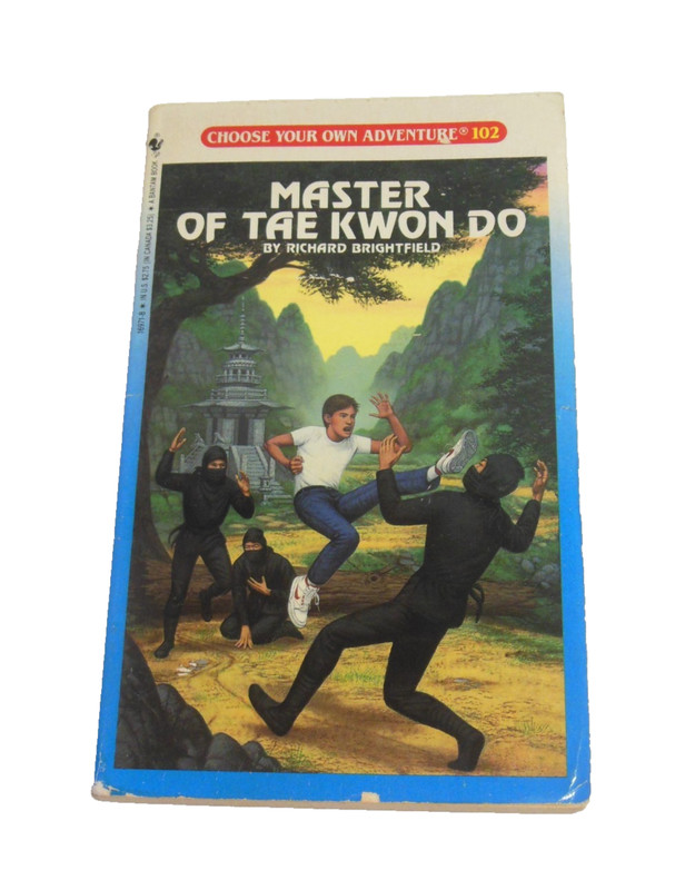 Choose Your Own Adventure CYOA #102 Master of Tae Kwon Do Brightfield 3rd BANTAM