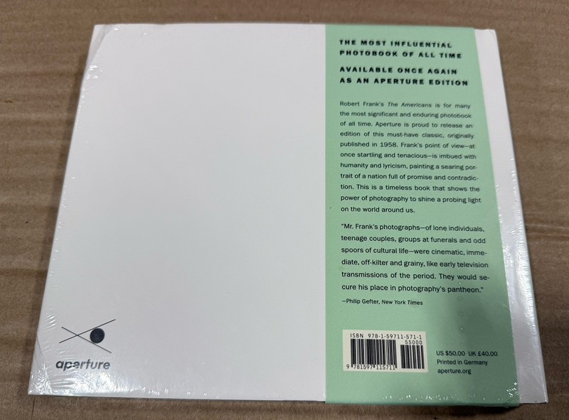 Robert Frank: The Americans: Trade Edition by Robert Frank Hardcover Book SEALED gallery