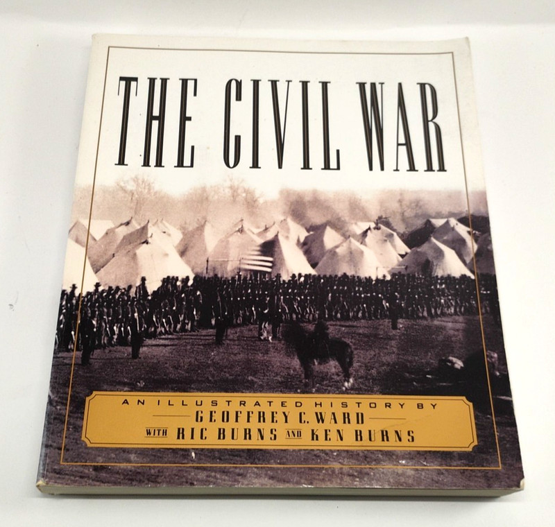 Civil War Illustrated History Ken Burns Geoffrey C Ward PB 1990