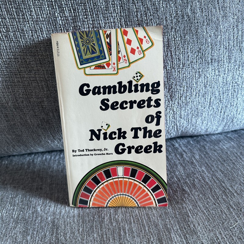 Gambling Secrets of Nick the Greek – Paperback By Thackrey Jr, Ted 1970