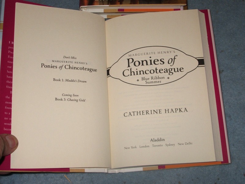 Marguerite Henry's Ponies of Chincoteague Ser.: Blue Ribbon Summer by Catherine gallery