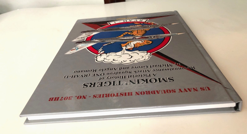 US Navy Squadron Histories 307HB Smokin' Tigers Hardcover SIGNED Angelo Romano gallery