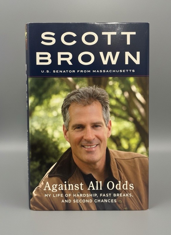 Scott Brown Against All Odds Hardcover w/ Dust Jacket HarperCollins Memoir gallery