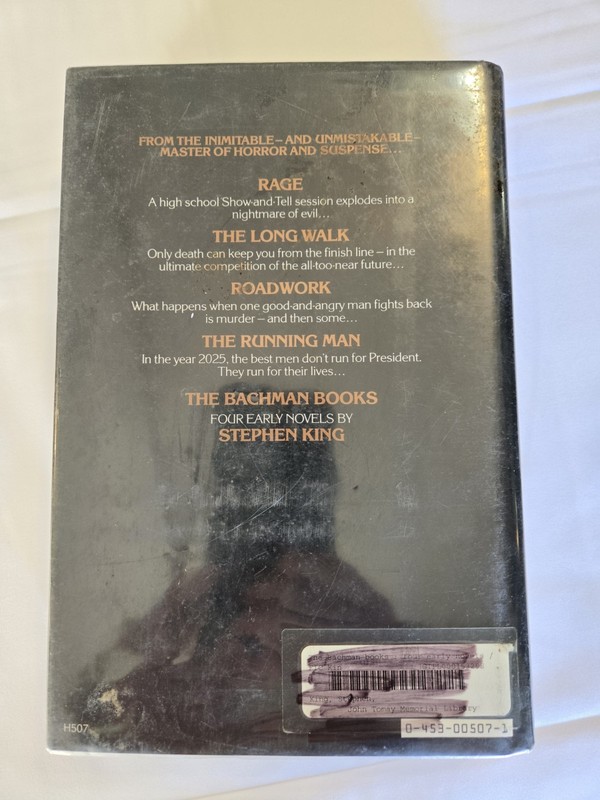 Stephen King The Bachman Books Hardcover 1985 New American Library gallery