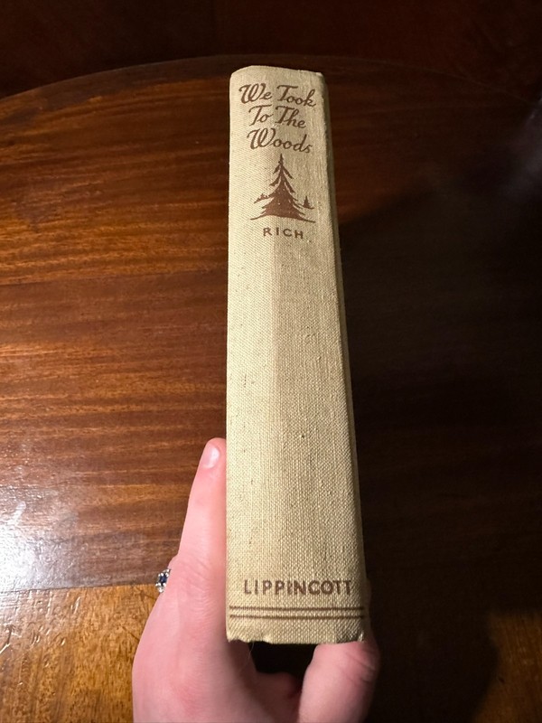 We Took to the Woods: 1942 J. B. Lippincott Company HC by Louise Dickinson Rich gallery