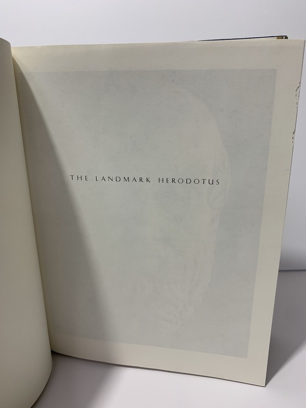 The Landmark Herodotus The Histories HC DJ 2007 First Edition Pantheon New gallery
