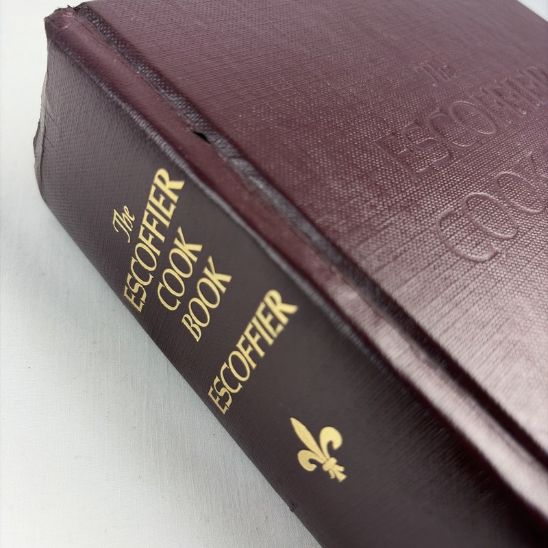 The Escoffier Cook Book Vintage Hardcover 1969 GREAT SHAPE