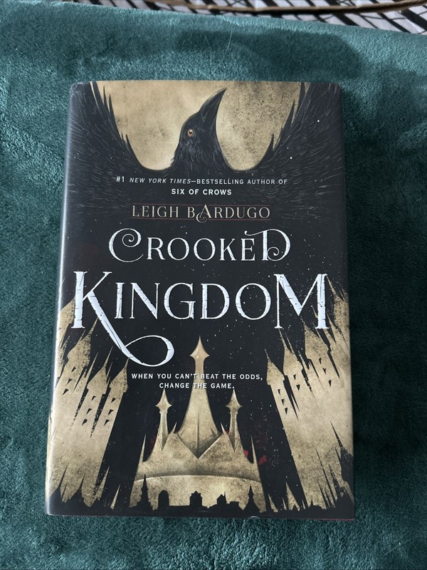 Crooked Kingdom by Leigh Bardugo 1st Edition 1st Print Sprayed Red Edges