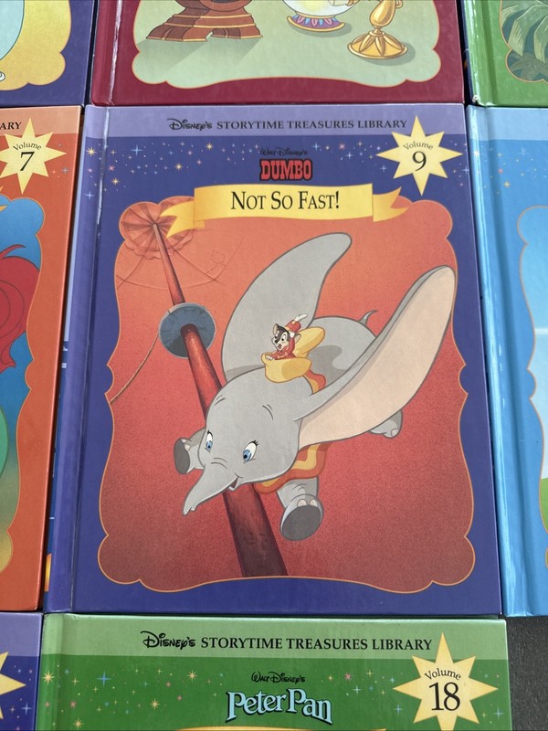 Disney's Storytime Treasures Library Volumes 3,4,6,7,9,11,15,18 Titles In Pics gallery