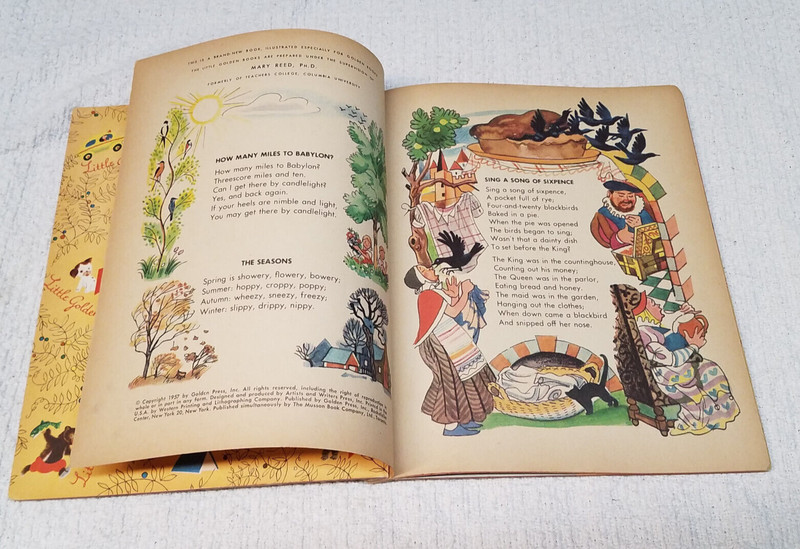 Little Golden Book The Little Golden Mother Goose Series E gallery