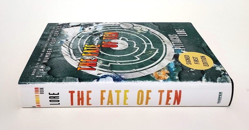 The Fate of Ten Pittacus Lore Signed First Edition HC Book Lorien Legacies 6 gallery
