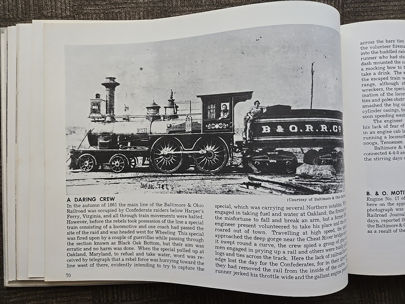 CIVIL WAR RAILROADS - by Geo. B. Abdill Bonanza Books USA - ©MCMLXI or ©1961 gallery