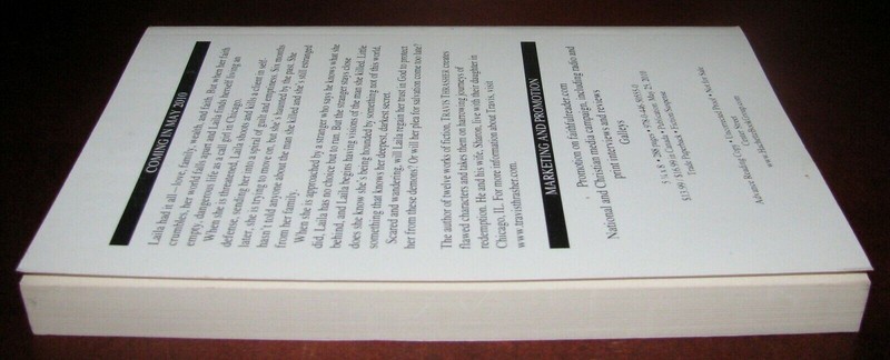Broken Travis Thrasher ARC Advance Reading Copy Center Street Hachette 2010 Chri gallery