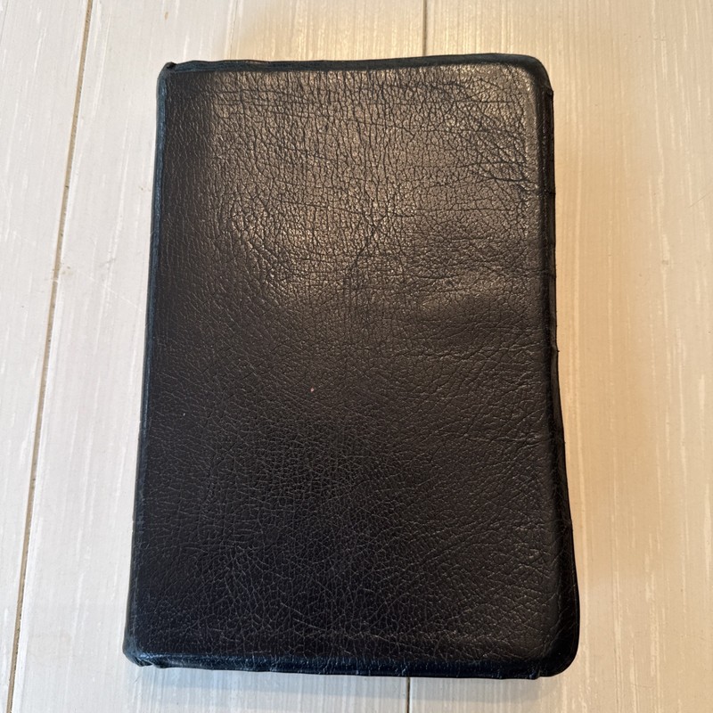 VTG Holy Bible Scofield Study System Concordance KJV 1945 Black Cowhide Oxford