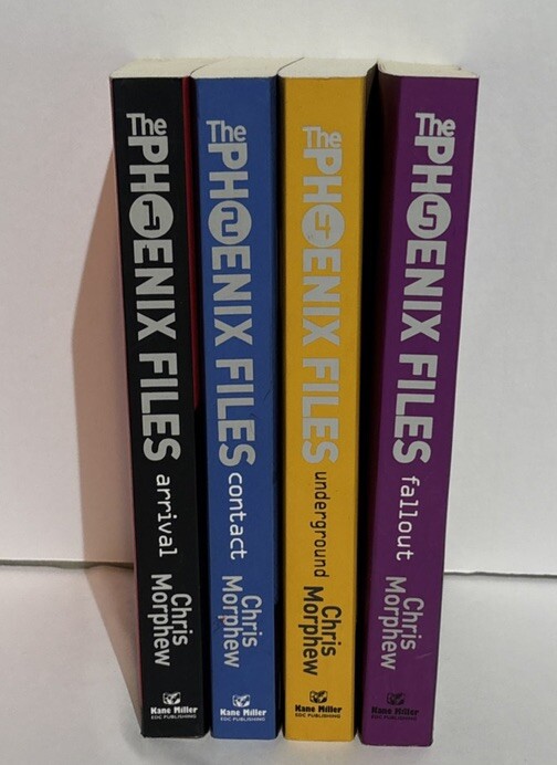 The Phoenix Files By Chris Morphew Lot Of 4 #1-2-4-5 In The Series