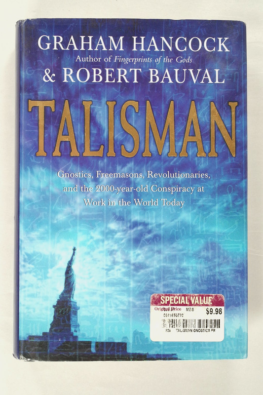 Talisman; Graham Hancock & Robert Bauval; 1st US Ed 2004; HC w/Dust; Clean; VGC