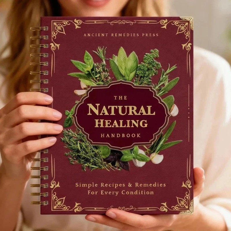 The Natural Healing Handbook Spiral Bound Guide For Herbal Remedies And NaturalT gallery