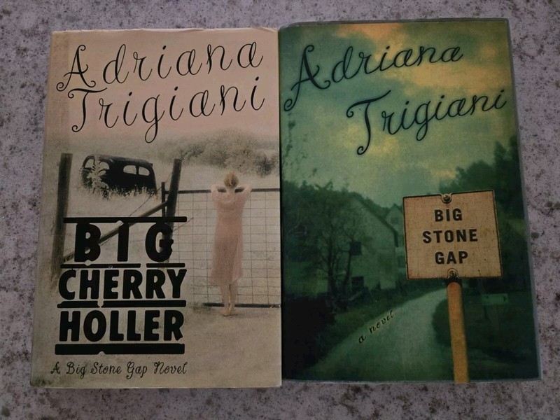 Preowned Big Stone Gap & Big Cherry Holler~ Hardcover, Adriana Trigiani~Set of 2