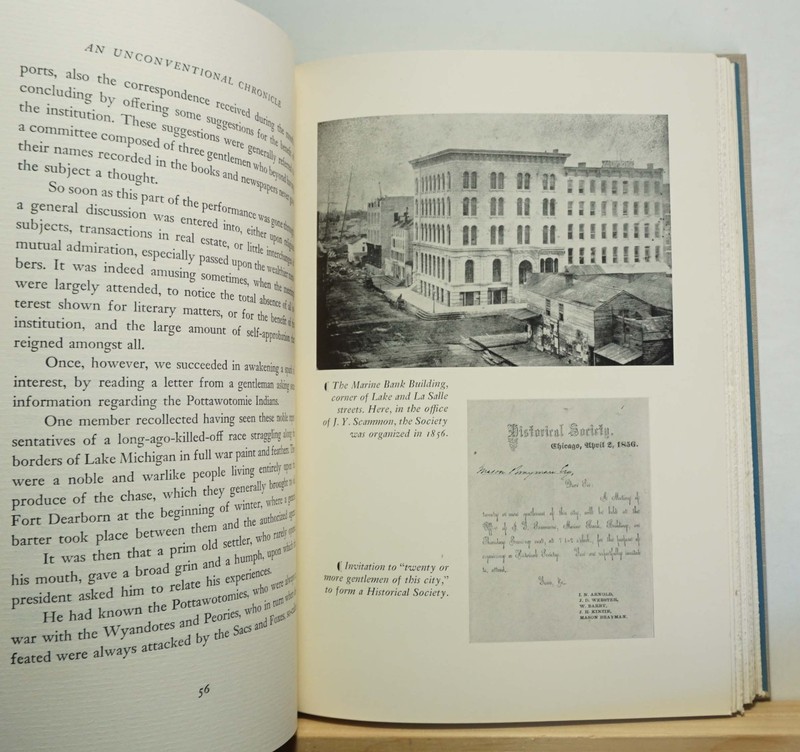 The Chicago Historical Society 1856-1956 Angle SIGNED History w/Slipcase gallery