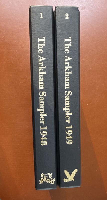 The Arkham Sampler Vol 1 & 2 Facsimile Edition HC August Derleth 2010