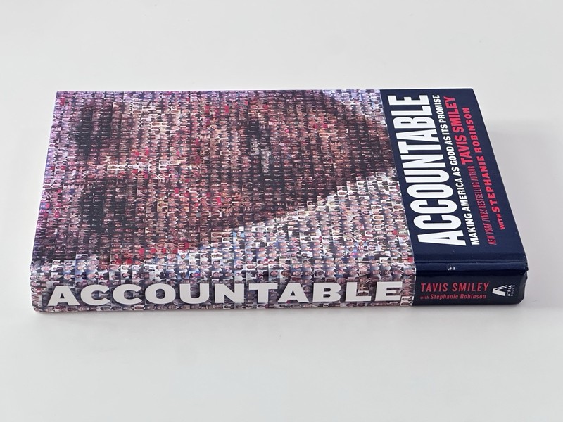 Tavis Smiley SIGNED Accountable First Edition 2nd Printing Hardcover 2009 gallery