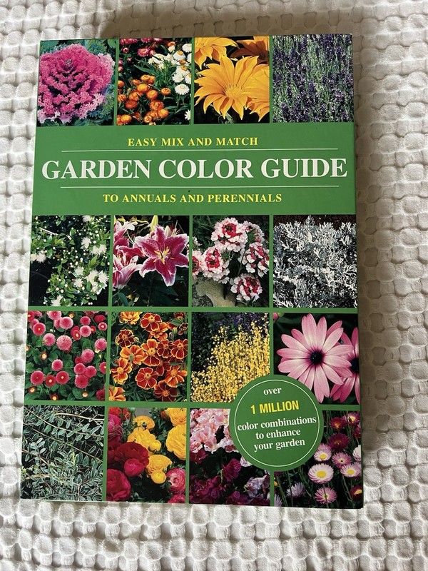 Easy Mix and Match Garden Color Guide Annuals Perennials Paperback Books Are Fun