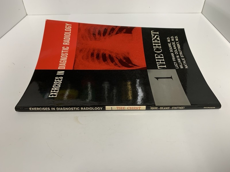 Vtg EXERCISES IN DIAGNOSTIC RADIOLOGY Vols 1,3,4,7 Chest,Bone, Total Patient+ gallery