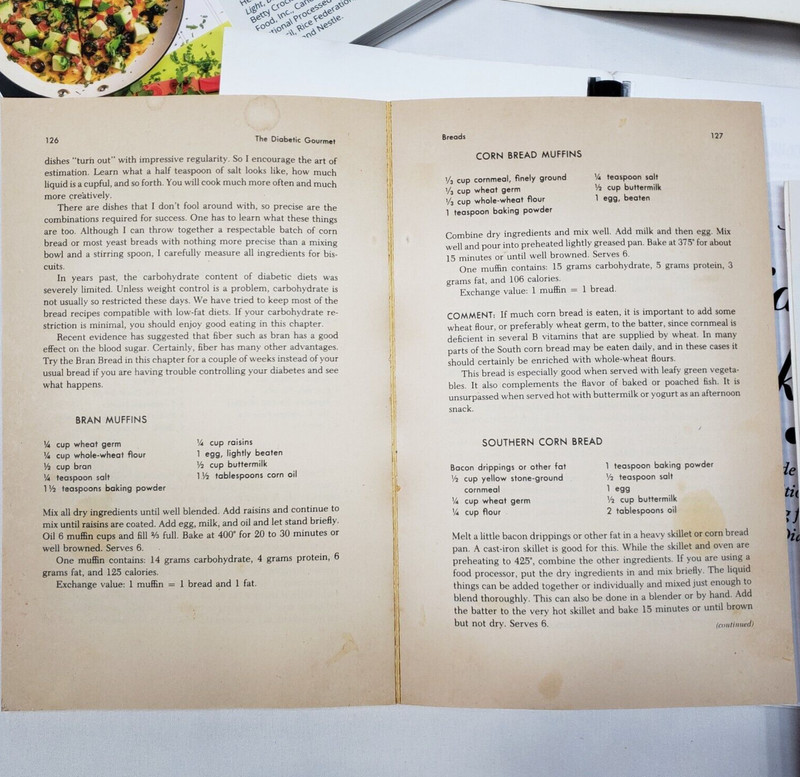 Diabetic Cookbooks Lot Of 10 Healthy Cooking With Diabetes Recipes Meals Dessert gallery