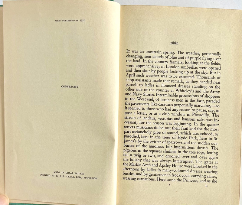Virginia Woolf- The Years 1st EDT 1st Print 1937 Published by Hogarth Press gallery