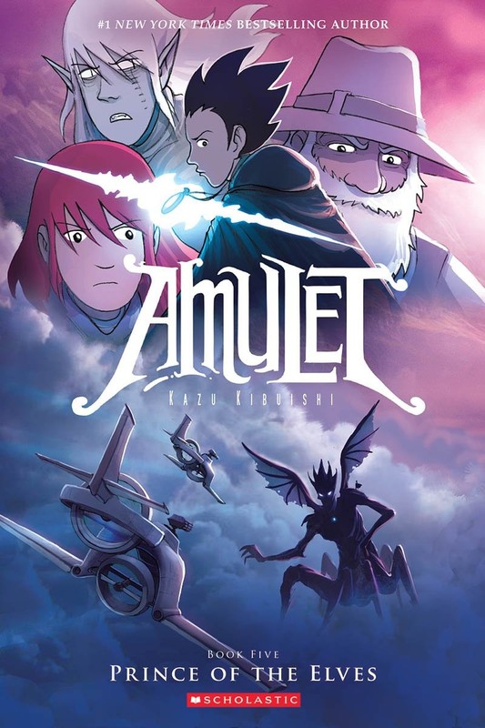Prince of the Elves: A Graphic Novel (Amulet #5) – paperback Kibuishi, Kazu