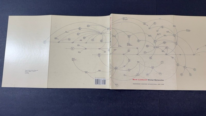 Mark Lombardi Global Networks Art Book Paperback Financial Diagrams gallery