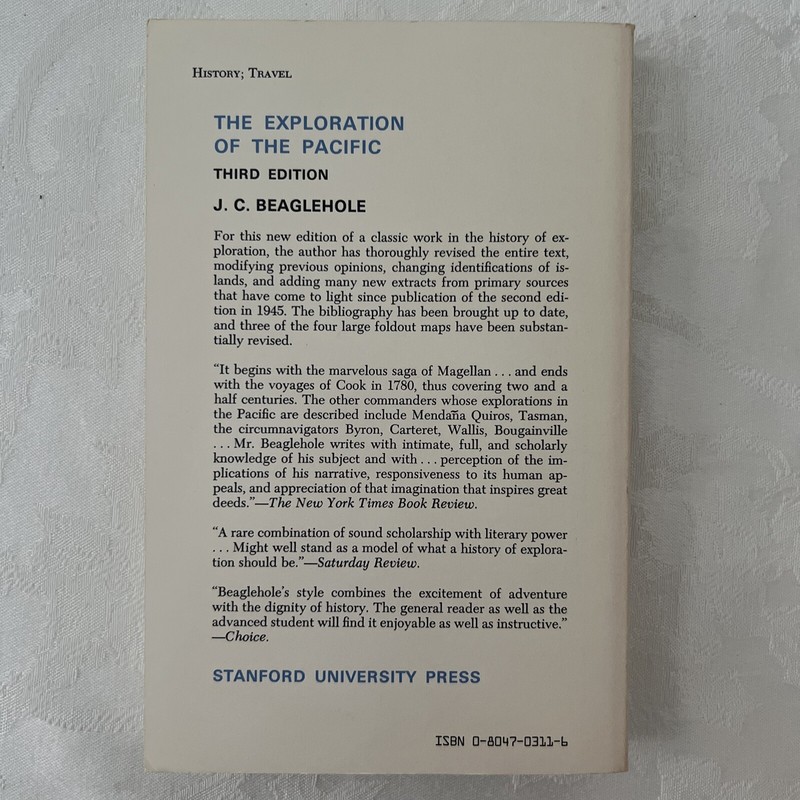 The Exploration of the Pacific by J. C. Beaglehole (Trade Paperback) Like New gallery