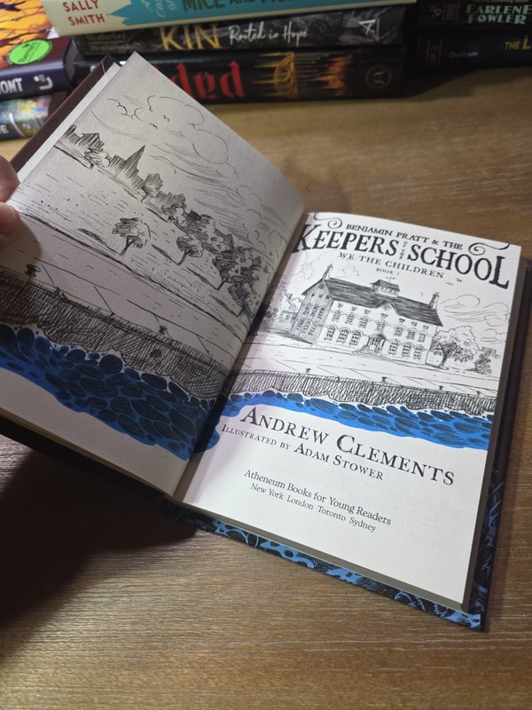 Benjamin Pratt & The Keepers of the School, Hardcover, Andrew Clements, 1st Edi gallery