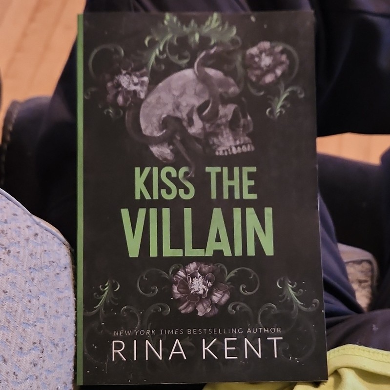 Rina Kent Kiss the Villain Legacy of Gods Dark College MM Romance 2025 Paperback