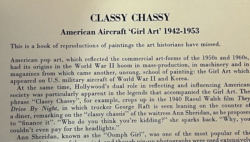 Classy Chassy WWII American Aircraft 'Nose Art' 1942-1953 gallery