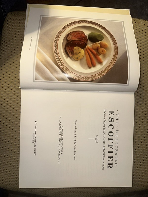 THE ILLUSTRATED ESCOFFIER RECIPES FROM THE FRENCH CLASSIC By H L nd Kaufmann gallery