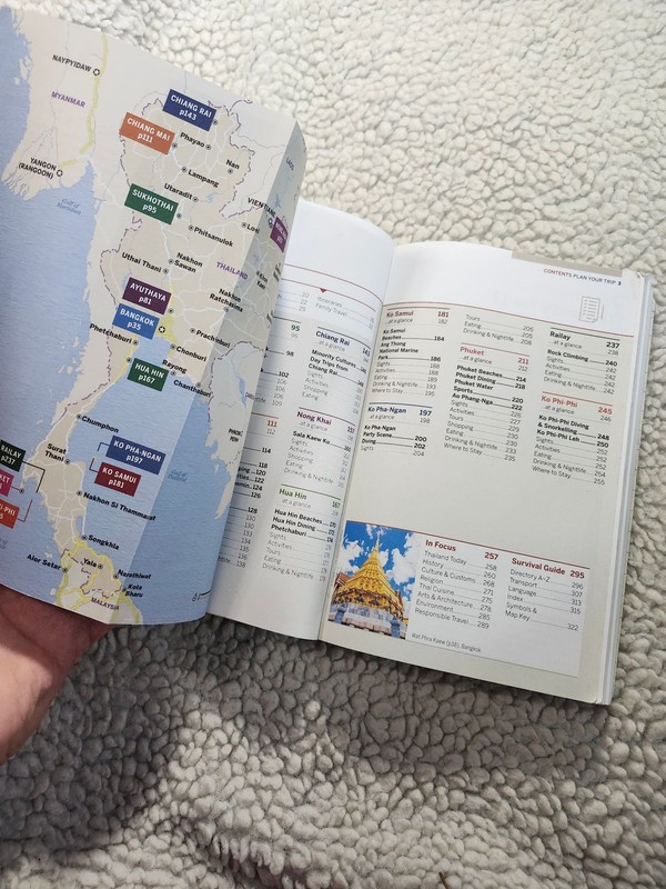 Lonely Planet Discover Thailand Travel Guide Paperback 4th Edition 2016 Maps gallery