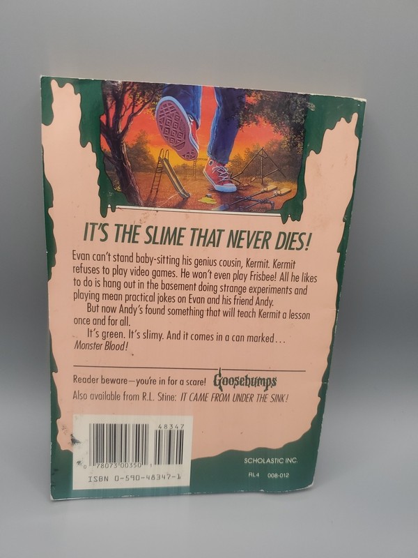 1st printing Goosebumps #29 Monster Blood III 3 ~ R.L. Stine gallery